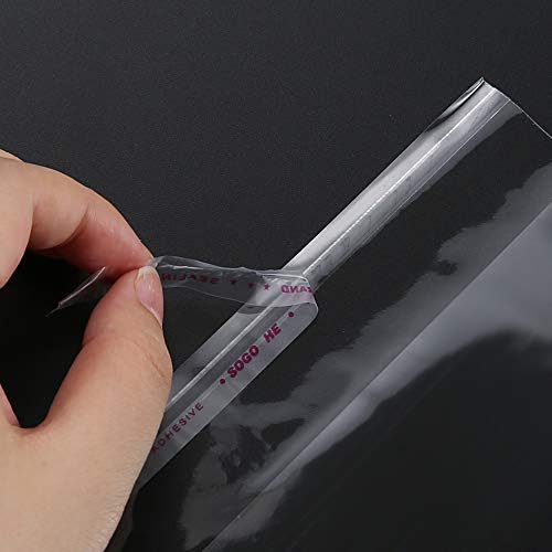 400 Pack 4" x 6" Thick Clear Resealable Cello Self Adhesive Seal Bags Packaging Bakery Cookie Cards Gifts Cellophane Poly Bags