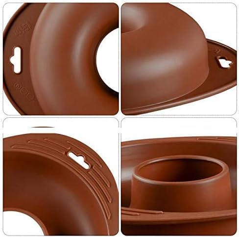 10 inch Silicone Doughnut Cake Bake Pan Donuts Plate Tray