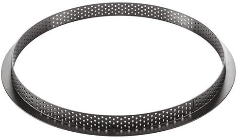 Silikomart "Tarte Ring 230" Heat-Resistant Perforated Plastic Cutting Ring 9.05 Inch Diameter (1 Each)