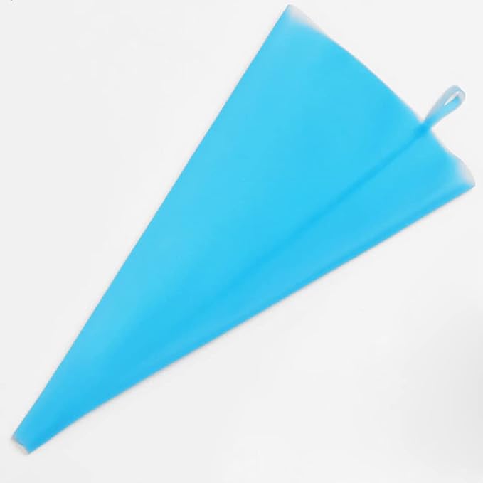 12 inch Silicone Pastry Bags 6-Pack Reusable Cake Decorating Bags Baking Cookie Icing Piping Bags Bonus 6 Icing Couplers for Standard Tips