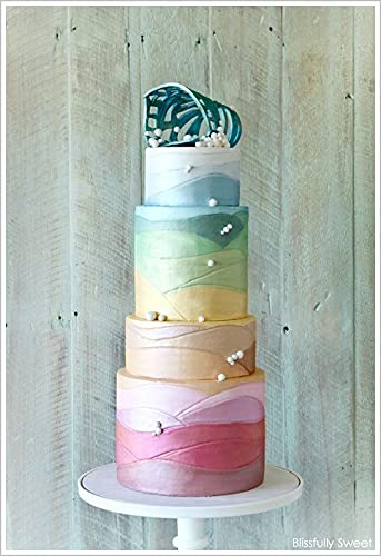 Airbrush Food Coloring Set Gluten Nut & Lactose Free. Vegan - Non-Clogging Edible Paints for Decorating Cupcakes, Sweets, Chocolate, Cakes, Donuts, Cookies & Biscuit Bakes. (14 bottle lustre)