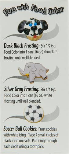 McCormick Black Food Color, 1 fl oz (Pack of 2)