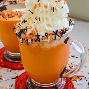 Unpretentious Orange, Yellow & Brown Sprinkles (2 Cups) Autumn Mix Jimmies, Gluten Free Sprinkles