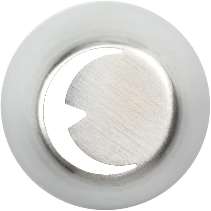 Restaurantware-Russian Piping Tip, 1 Petal Cake Decor Piping Tip - #25, Corrosion-Resistant, Stainless Steel Decorating Tip For Frosting, Dishwashable, Decorate Cupcakes, Cakes, or Cookies
