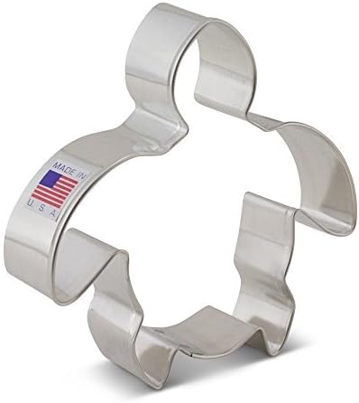 Ann Clark Sea Turtle Cookie Cutter Large, 4” Made in USA