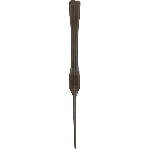 SPARTA Polypropylene Scraper Tool Food Safe Scraper for Removing Caked-On Residue in Commercial Kitchens, Plastic, 7.82 x 3 Inches, Brown, (Pack of 12)