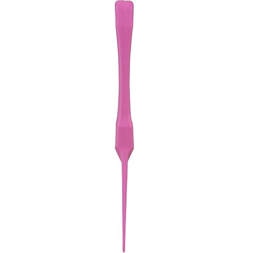 SPARTA Polypropylene Scraper Tool Food Safe Scraper for Removing Caked-On Residue in Commercial Kitchens, Plastic, 7.82 x 3 Inches, Bright Pink, (Pack of 12)