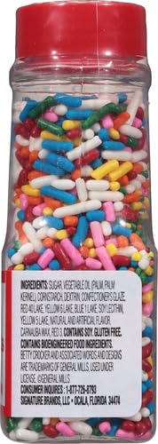 Bc Decor Rainbow Mix Size 1.75z Betty Crocker Rainbow Mix Decor Toppings