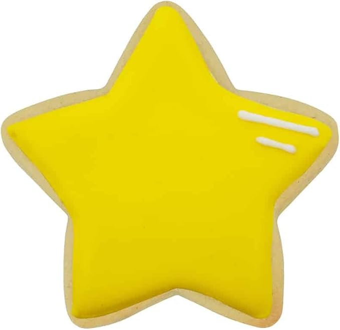 R & M International Star Soft-Grip Cookie Cutter, One Size, Yellow