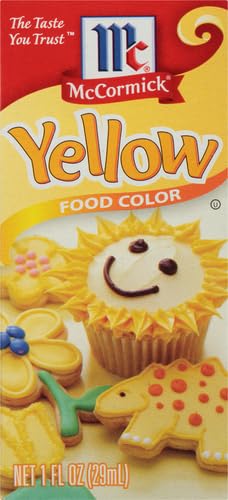 McCormick Yellow Food Color, 1 fl oz