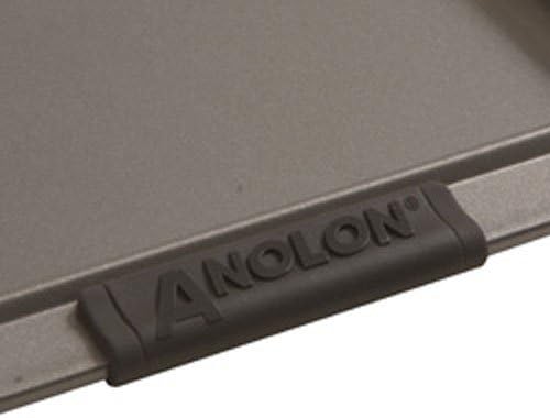 Anolon Advanced Nonstick Baking Pan/Nonstick Cake Pan, Round - 9 Inch, Gray, 1 Count (Pack of 2)