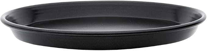 Restaurantware Met Lux 10.2 Inch Round Cake Pan 1 Heavy-Duty Pizza Pan - Non-Stick Oven-Baking Aluminum Deep Dish Pizza Pan For Pizzas & More Perfect For Pizzerias Buffets or Sandwich Shops