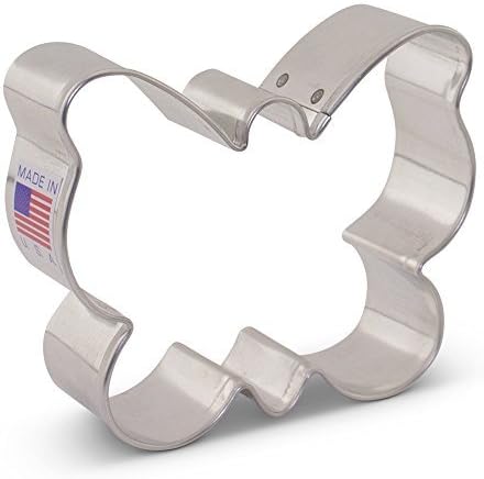 Ann Clark Small Butterfly/Moth Cookie Cutter, 3-1/8" Made in USA