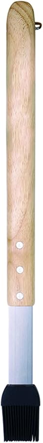 Jim Beam JB0140 Wooden Handle Silicone Head Basting Brush