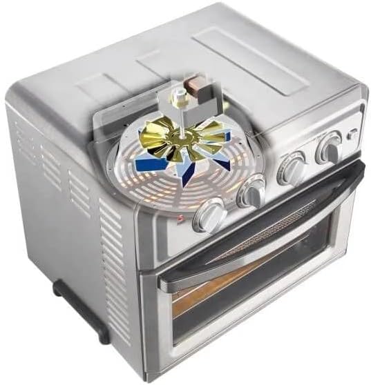 Cuisinart TOA-60 Convection AirFryer Toaster Oven, Premium 1800-Watt Oven with 7-in-1 Functions and Wide Temperature Range, Large Capacity AirFryer with 60-Minute Timer/Auto-Shutoff, Stainless Steel