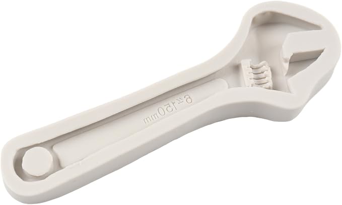 Hand Tools Silicone Molds Wrench Fondant Mold for Cake Decoration Cupcake Topper Chocolate Candy Polymer Clay Gum Paste