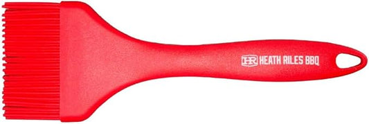 Heath Riles BBQ Silicone Basting Brush - Heat Resistant Grill Brush for Sauce & Marinade - Durable Bristles, Non Slip Handle, Dishwasher Safe Cooking Tool