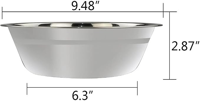 Stainless Steel Mixing Bowls/Metal Prep Bowls, Set of 4