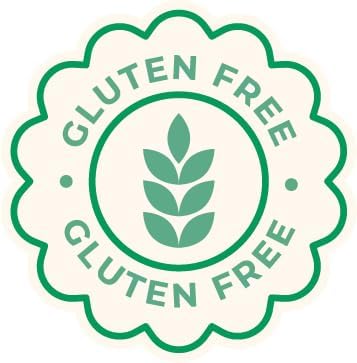 Mobiusea Creation Green Gluten Free Stickers | 500pcs Food Label Stickers for Bakery Goods | Cookie Labels & Bread Labels for Homemade Bread