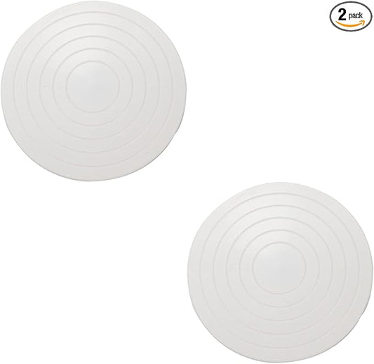Cake Decorating Turntable,5.5inch Rotating Cake Turntable,White | 2Pcs,Turns Smoothly Revolving, Cake Stand, Cake Decorating Baking Tools, Accessories Supplies for Cookies Cupcake