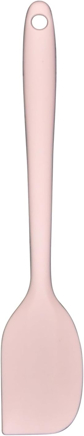 Silicone Spatula, Silicone Spatulas Heat Resistant, Food Grade Rubber Non-Stick Rubber Spatulas with Stainless Steel Core, for Baking, Cooking, Mixing (2, Light Pink, 8 * 1.6 inch)