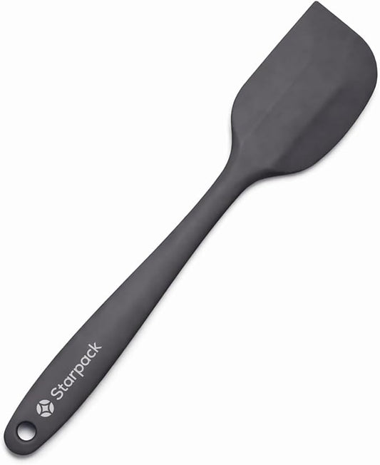 Starpack 'Scrape & Stir' Silicone Spatula (11 Inch) - Heat Resistant Spatula Set 600°F - Food Grade Kitchen Spatulas - Nonstick Baking and Cooking Spatula - LFGB Grade Rubber Spatula Set