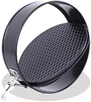 9.5 inch/24cm circular Springform interlocking and leak-proof seal carbon Cake Pan