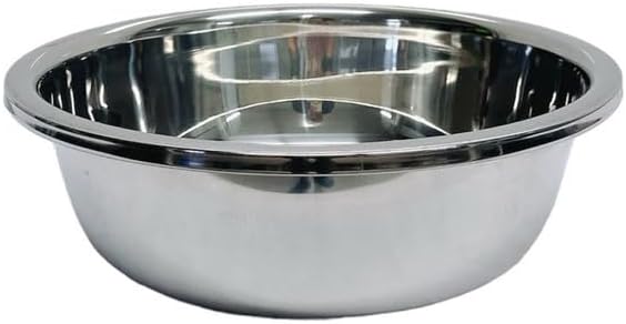 15" Stainless Steel Basin Mixing Bowl for Food Storage, Serving,Salad,Food Prep