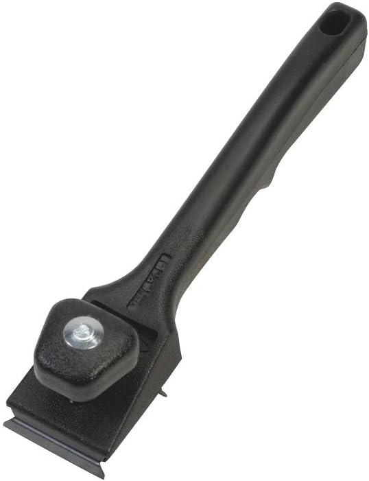 Warner 1-3/4" PistolGrip Paint Scraper, 4-Edge Steel Blade with Knob, 708