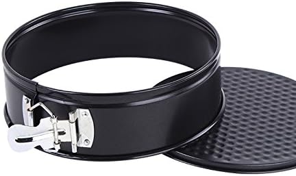 9.5 inch/24cm circular Springform interlocking and leak-proof seal carbon Cake Pan