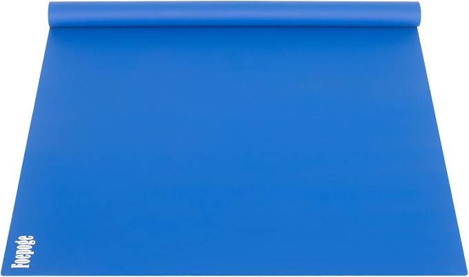 31.5" x 23.6" Extra Large Silicone Mat for Resin Casting, Crafts and Epoxy, Nonstick Silicone Sheet for Jewelry Casting Molds, Countertop Protector Mat Heat Resistant Placemats by Foepoge, Dark Blue