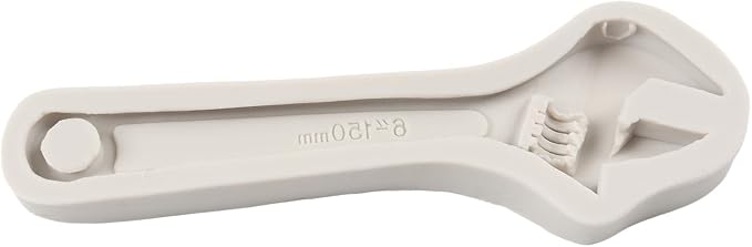 Hand Tools Silicone Molds Wrench Fondant Mold for Cake Decoration Cupcake Topper Chocolate Candy Polymer Clay Gum Paste