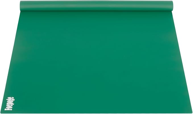 31.5" x 23.6" Extra Large Silicone Mat for Resin Casting, Crafts and Epoxy, Nonstick Silicone Sheet for Jewelry Casting Molds, Countertop Protector Mat Heat Resistant Placemats by Foepoge, Dark Green