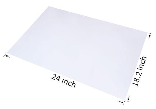 Wowfit 100 CT 18x24 Inch 1.1 Mil Clear Plastic Flat Open Poly Bags – Great for Dough Proofing, Bread Baking, Injera, Food Storage, Jackets, Coats, Pillows, Laundry, and More