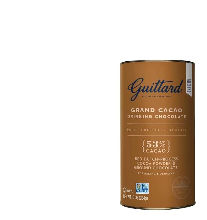 Guittard Red-Dutch Cocoa Powder Variety Set - For Baking & Drinking - Rouge & Grand