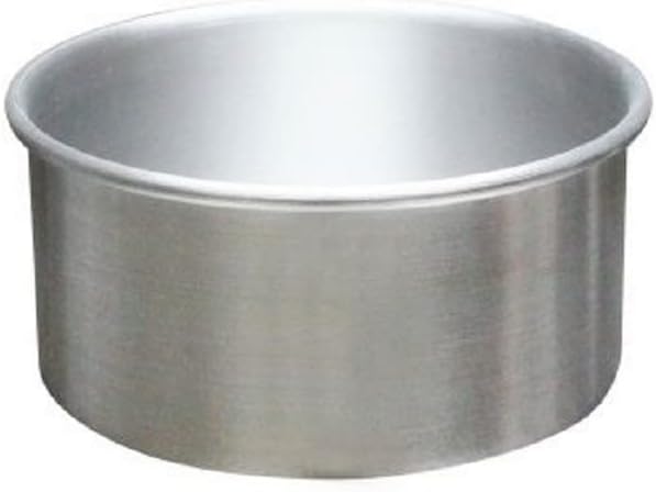 TrueCraftware- 6" X 3" Aluminum Round Layer Cake Baking Pan 1.0MM- Bakeware for Cake Pizza Layer Cake Pans Easy Releasing Cake Baking Round Pans Tin Cheesecake Mold for Home Kitchen Restaurants