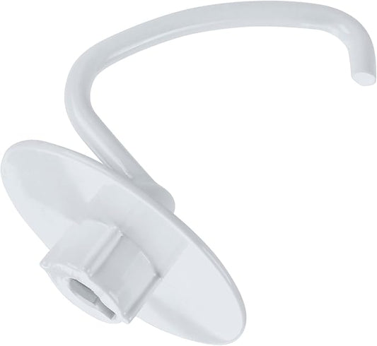 Mixer Attachments for KitchenAid 4.5–5 Quart Tilt-Head Stand Mixers – Compatible with Artisan & Classic – Beaters, Whisks, Dough Hooks & Attachment Sets by MMOBIEL (Dough Hook, Aluminum)