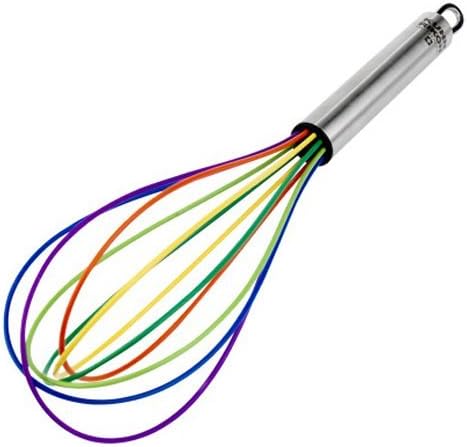 Kuhn Rikon Silicone Rainbow Whisk, 10-Inch