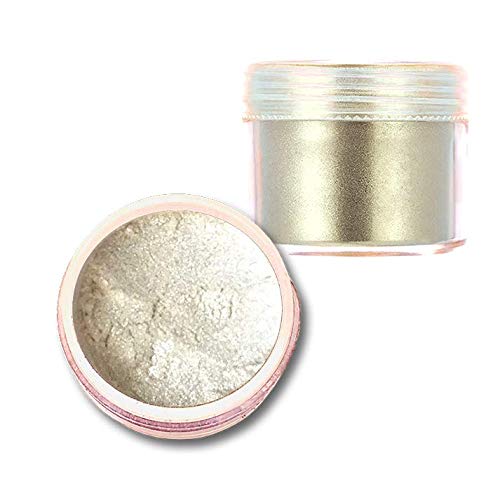 Edible Luster dust set/YELLOW and CHAMPAGNE dusting glitter powder for cake decoration,Metallic Food paint 5 grams Food grade 100% edible Kosher Certified.