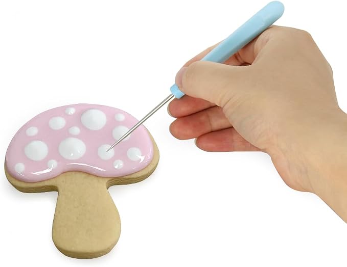 4Pcs Sugar Stir Needle Scriber Needle Cookie Decorating Supplies Tool 5.2"