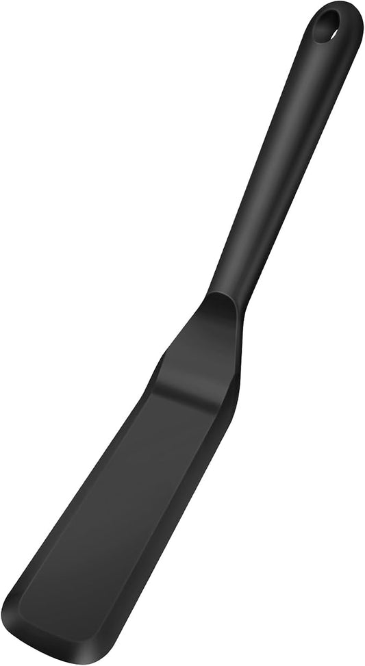 Mini Brownie Serving Spatula - Omelet Pancake Spatula Turner. Heat Resistant Silicone Thin Spatula, Long Scraper Spatulas for Cooking, Pancake, Pizza.
