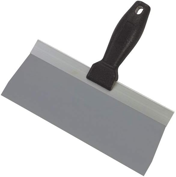 Warner 10" Blue Steel Drywall Taping Knife with Plastic Handle, 750