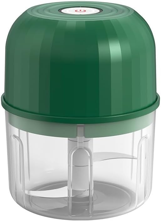 Portable Wireless Food Processor, Mini Electric Garlic Chopper for Vegetables, Nuts, Baby Food, Compact & Rechargeable Kitchen Gadget with Splash-Proof Design