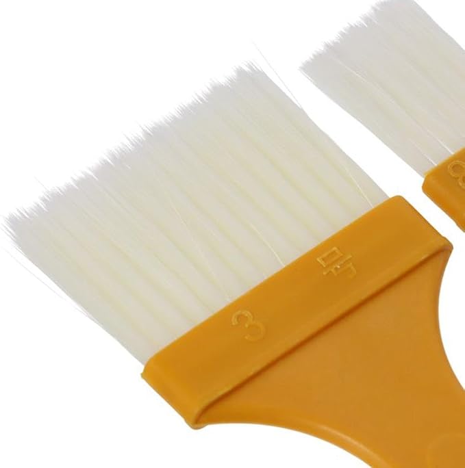 5 Pcs Basting Brush for Cooking Pastry Brush, Multi-purpose PET Silk Plastic Handle Cleaning Brush for Baking Dishwasher Safe Grilling, Hairbrush, Corn, Grilm, Wall(14.8x1.9cm)