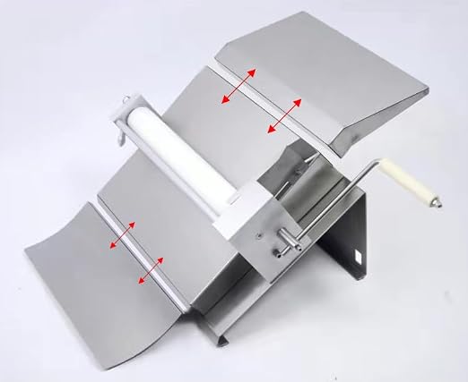Manual Fondant Dough Sheeter, 16 inch Pastry Dough Roller, Croissant Baking Presser