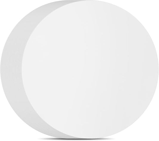 BYKITCHEN 7 Inch Parchment Paper Rounds, Set of 220, Burger Patty Paper/Hamburger Press Paper, Non Stick Pre-cut Round Parchment Paper for Cake Pan, Springform Pan, Smash Burger Press and More