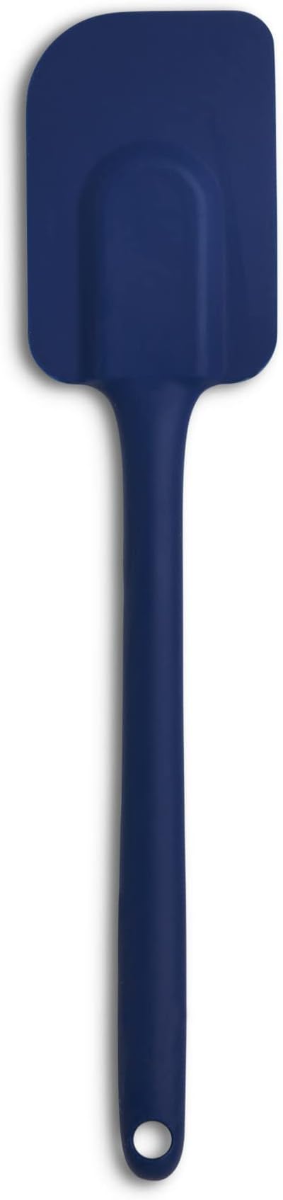 Mrs. Anderson’s Baking Silicone Spatula, Flexible And Nonstick, One-Piece Design, Navy, For Mixing, Folding, Scraping, Baking, And Cooking