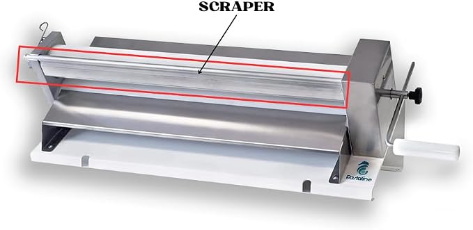 Manual Dough Sheeter Machine - Sfogliafacile XL Manual Pasta Maker for Icing, Marzipan, Puff Pastry,Salt Bread Shio Pan | Easy Install Dough Sheeter for Home or Small Commercial Kitchens