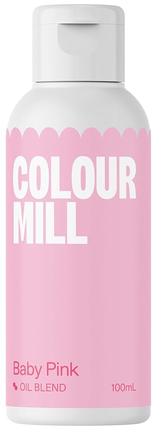 Colour Mill Oil-Based Food Coloring, 100 Milliliters (Baby Pink)