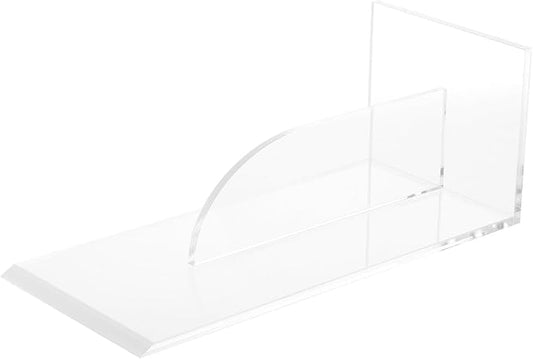 Transparent Acrylic Cake Scraper Smoother, Baking Tool for Cake Decoration, Fondant Smoother, Bakery Supplies, Frosting Tools, 8.66 X 3.93 X 3.14 Inch